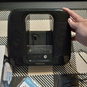 Memorex ML410BK Black Portable Universal Speaker